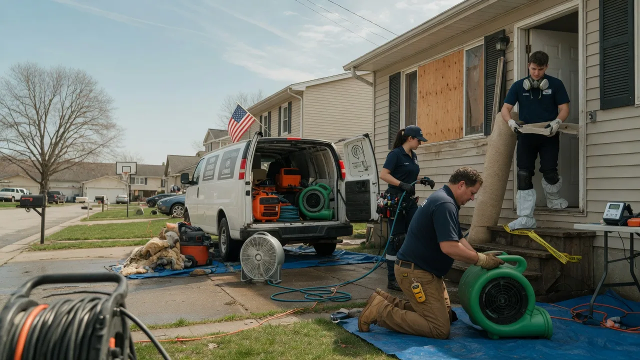 Water Damage Restoration in Dunseith, ND near me